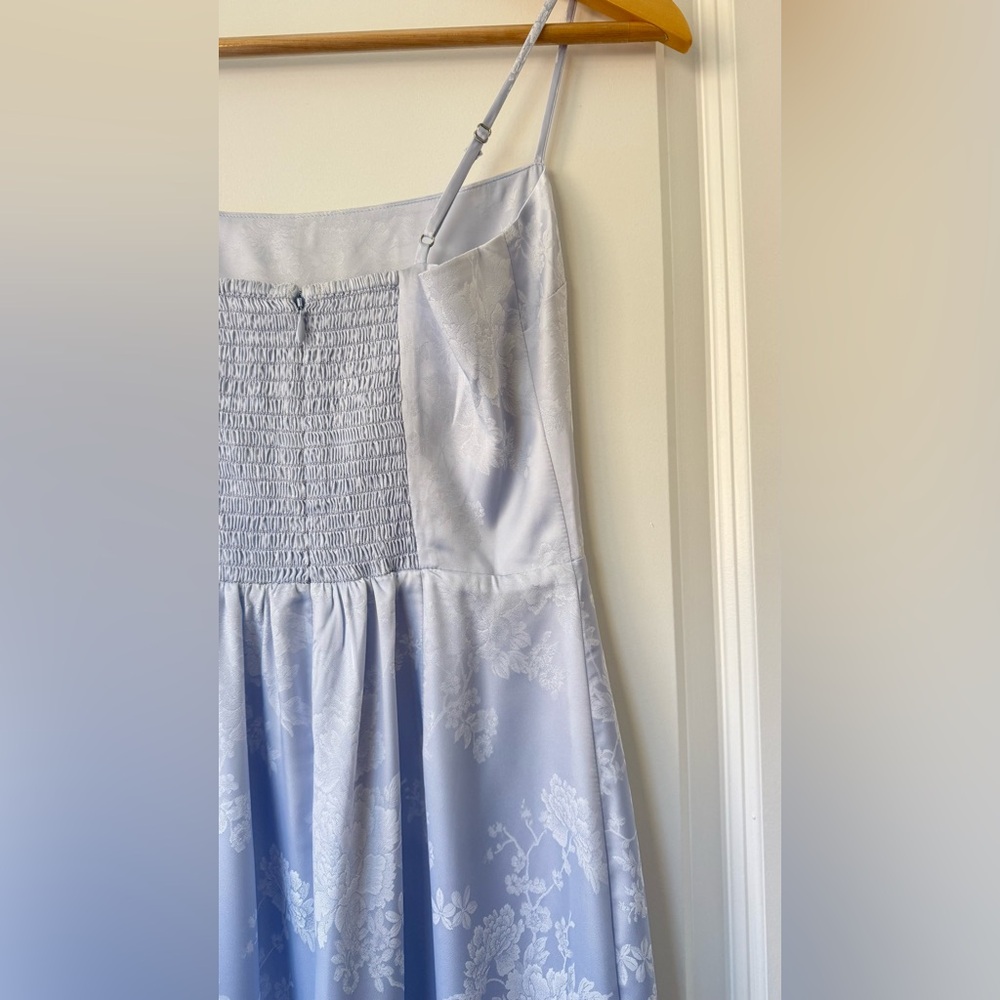 Reformation Light Blue Maxi Slip Dress - Picture 12 of 15